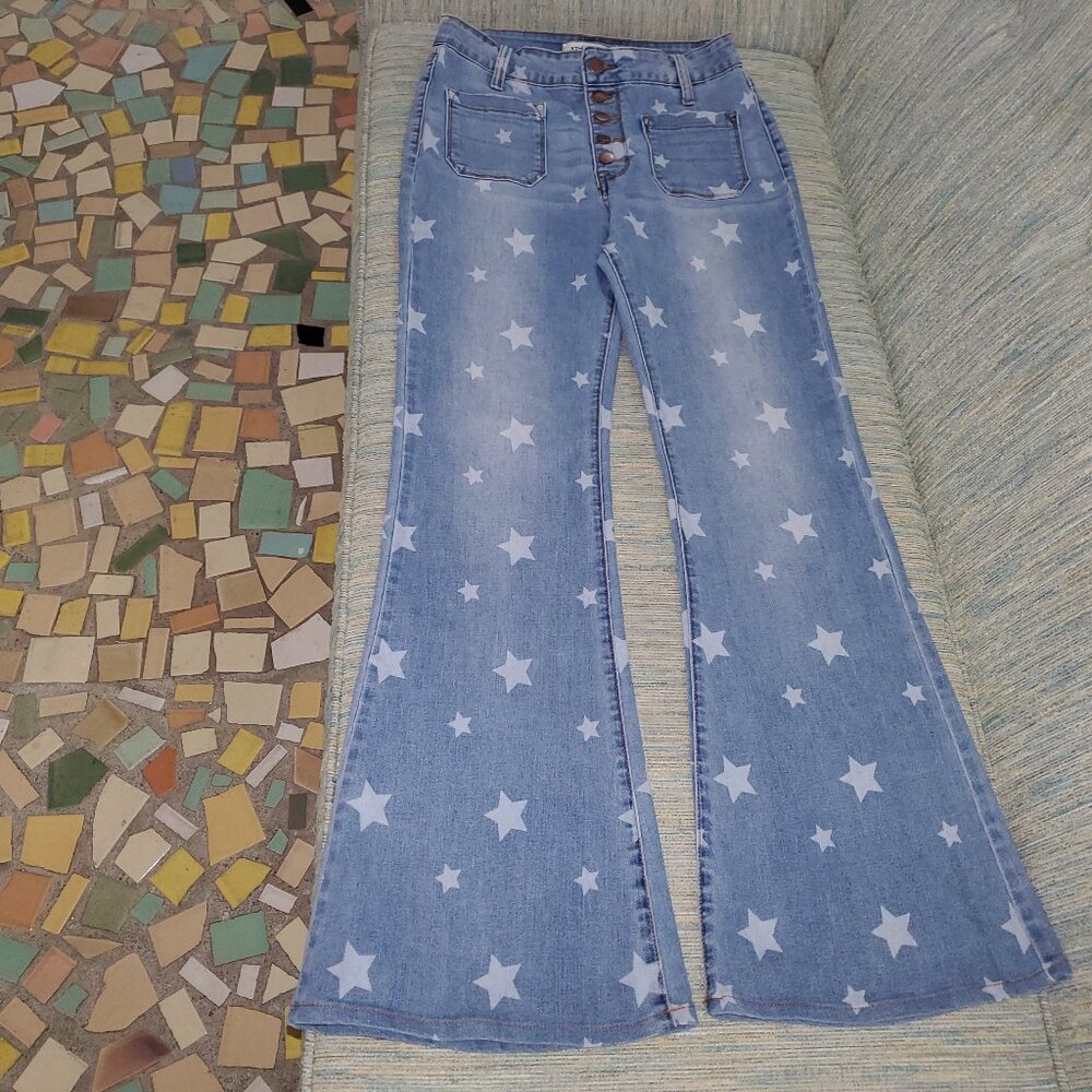 JEANS WITH STARS